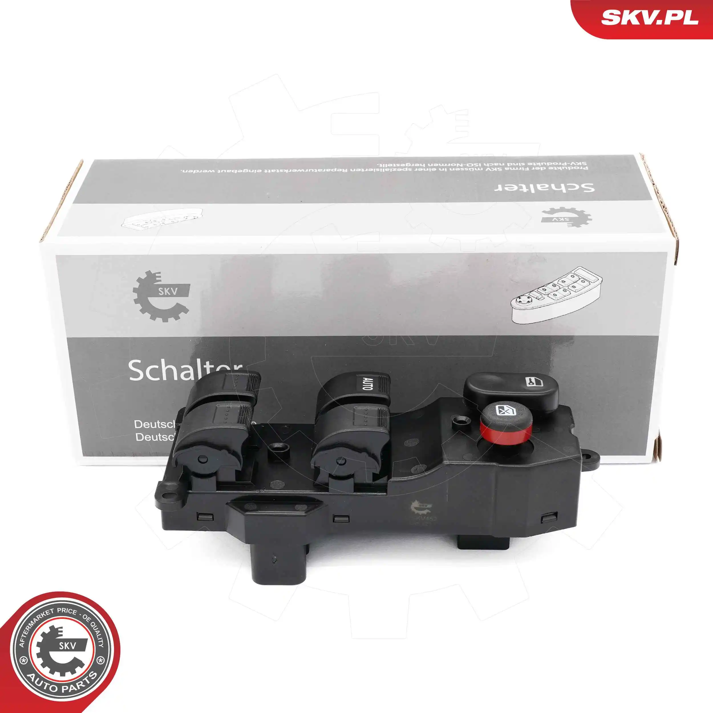 Switch, window regulator